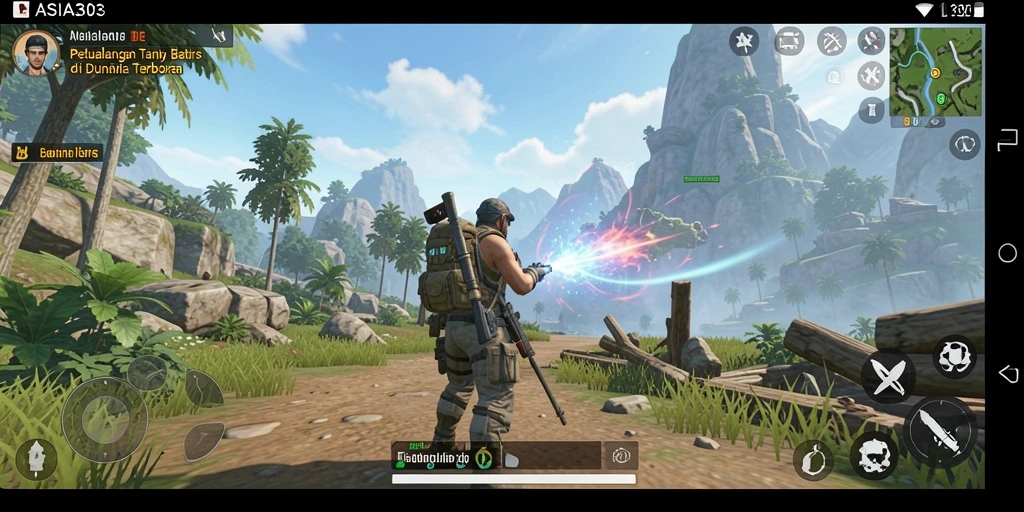 Gameplay ASIA303 yang menakjubkan dalam dunia terbuka.