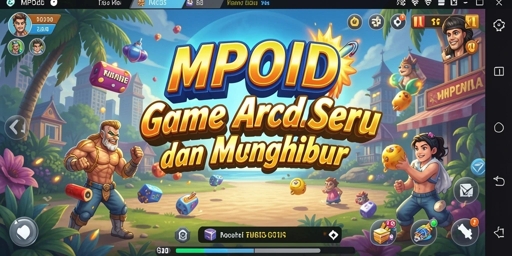 Tampilan gameplay MPOID yang seru dan penuh aksi.